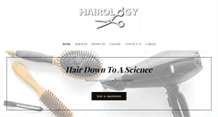 Desktop Screenshot of hairologysalon.net